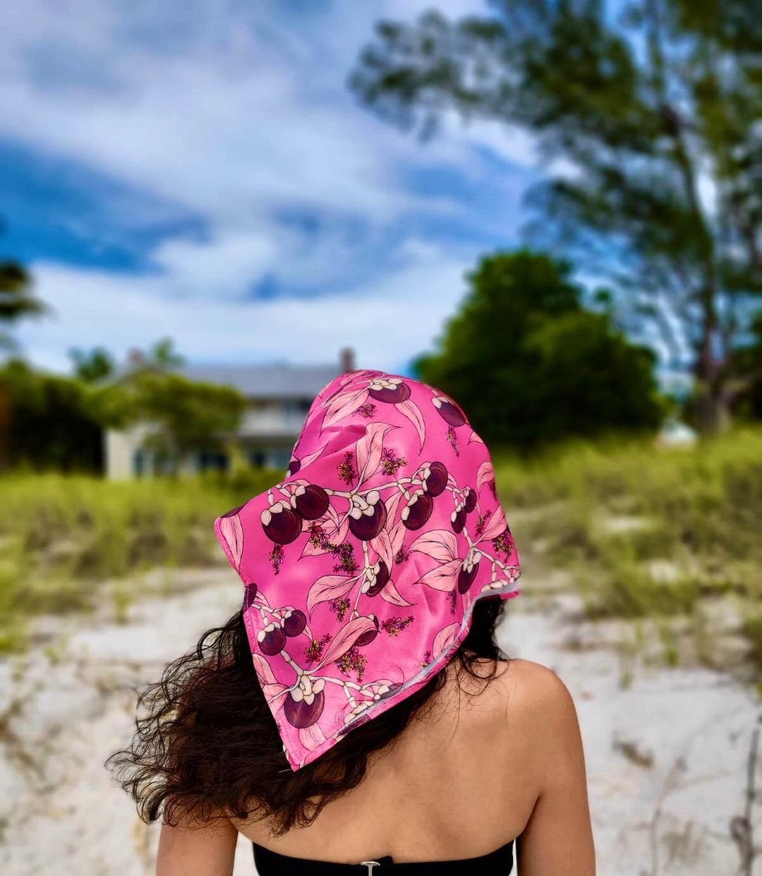 Scarves as hair bandana
