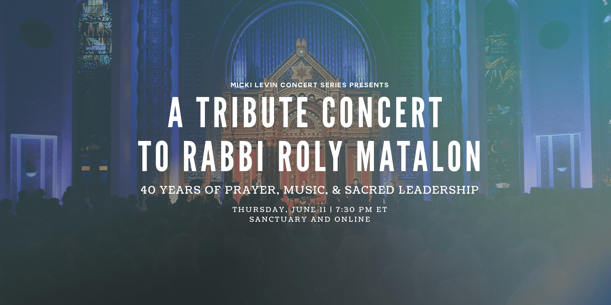 Honoring Rabbi Roly Matalon’s 40 Years at BJ