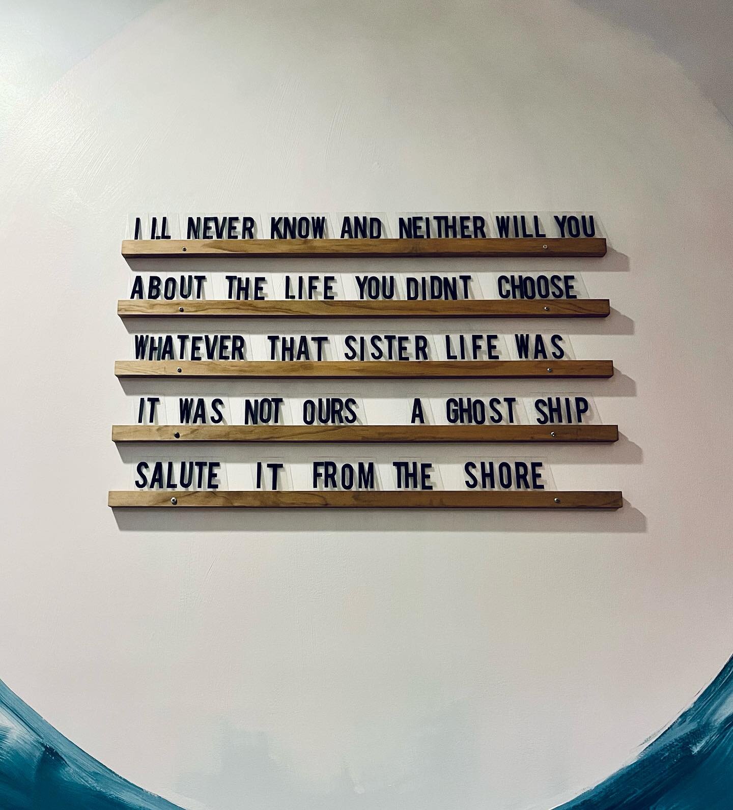 The relationship between being present and letting go is a deep one. It&rsquo;s one we learn about, again and again - to be fully immersed and to fully show up in our life as it is asks us to let go of what might-have-been. This is not, by any means,