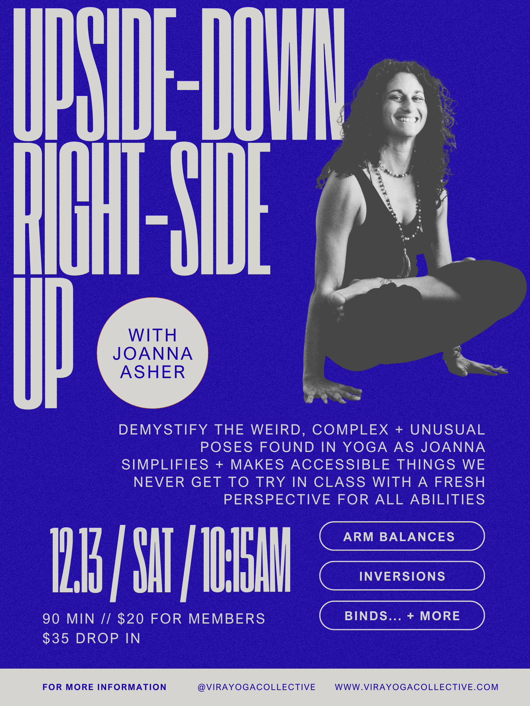 Upside-Down, Right-Side Up: demystifying poses with Joanna 🔮 🧠 🧘‍♂️