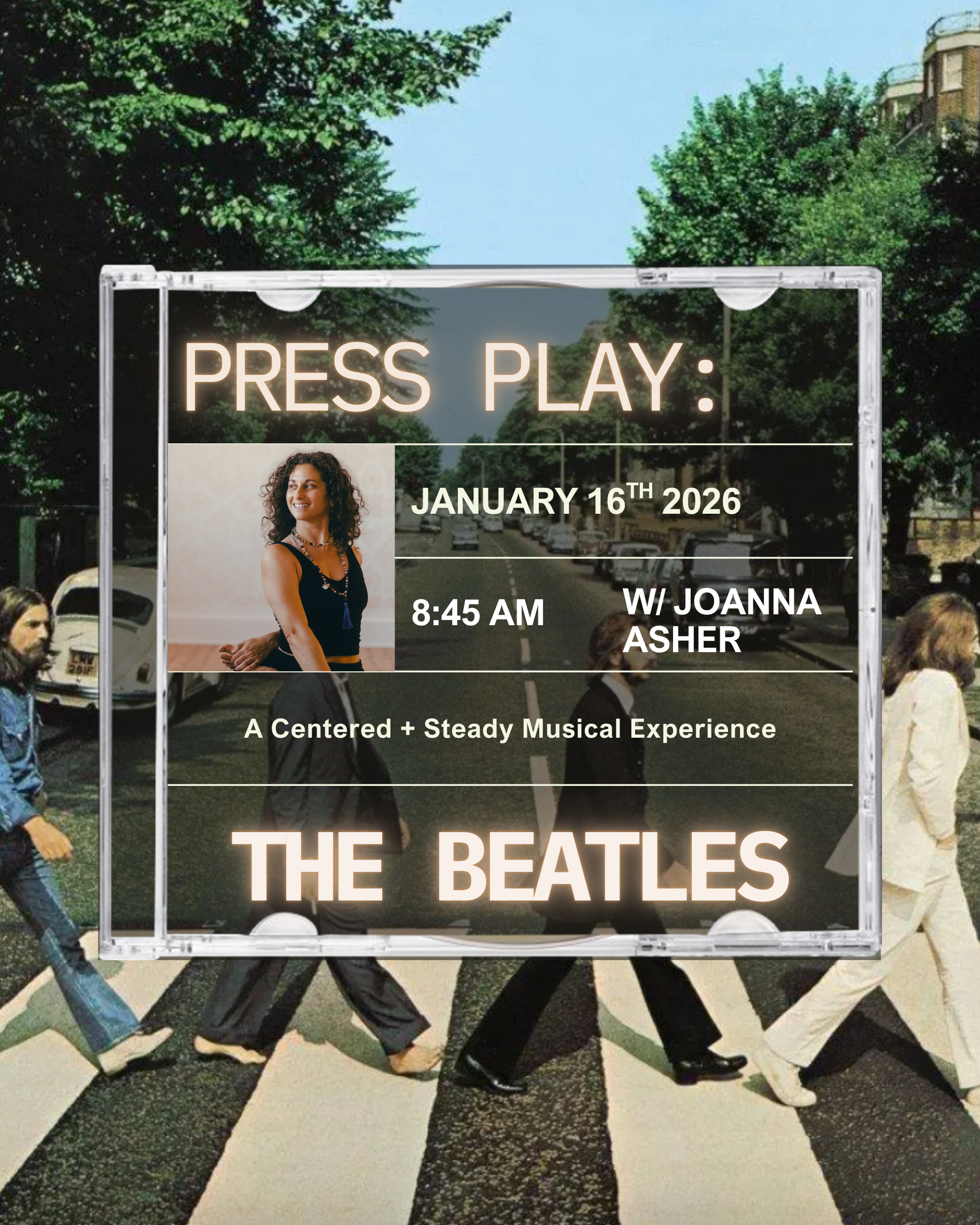 PRESS PLAY: b e a t l e s Centered + Steady edition