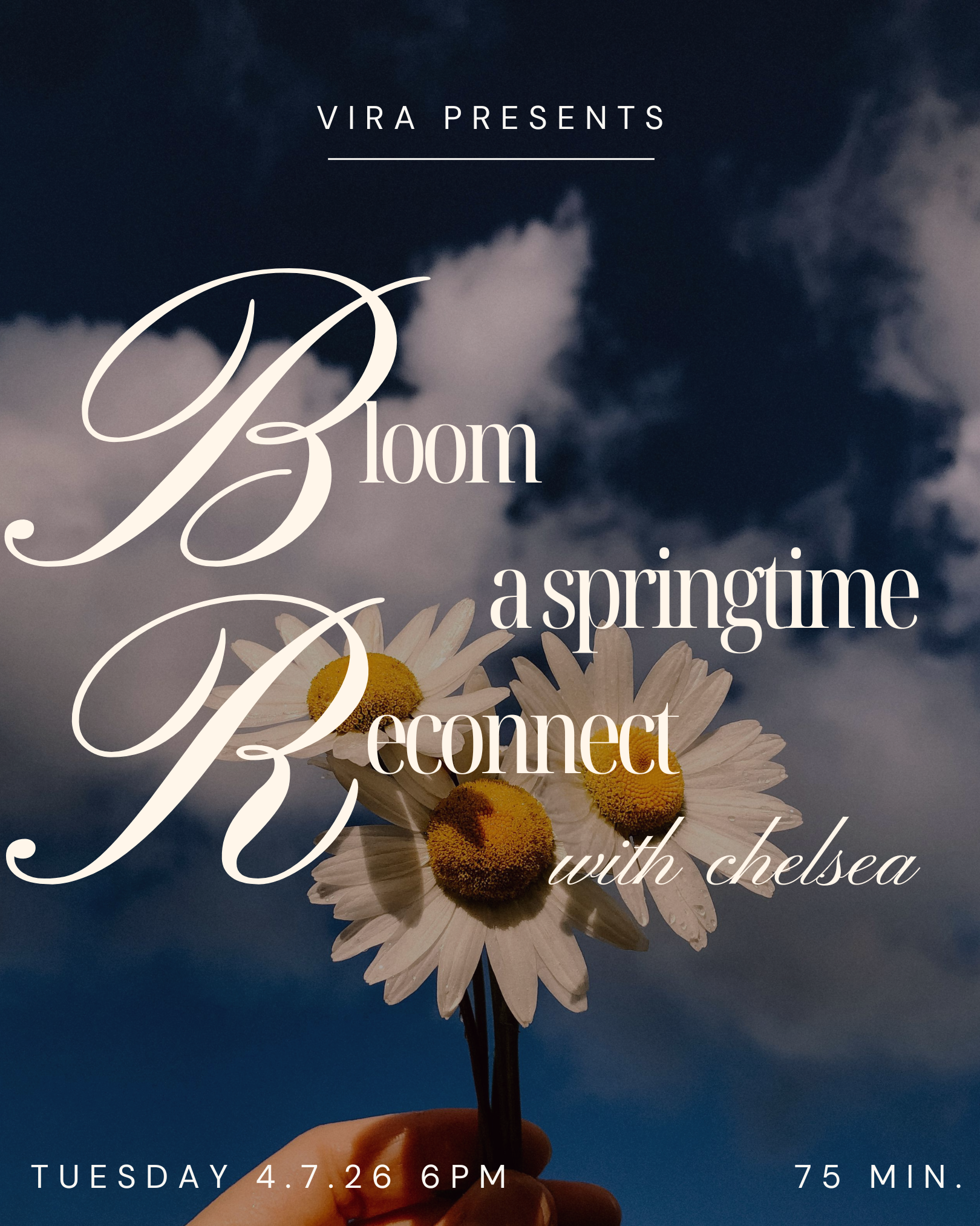 Bloom: a spring time re:connect 🌷🫶🏼💞