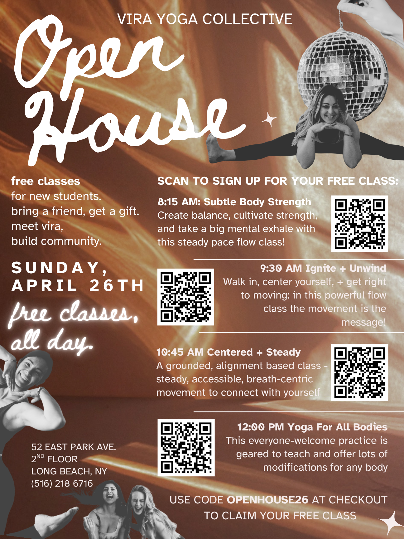 OPEN HOUSE: community, classes + more!