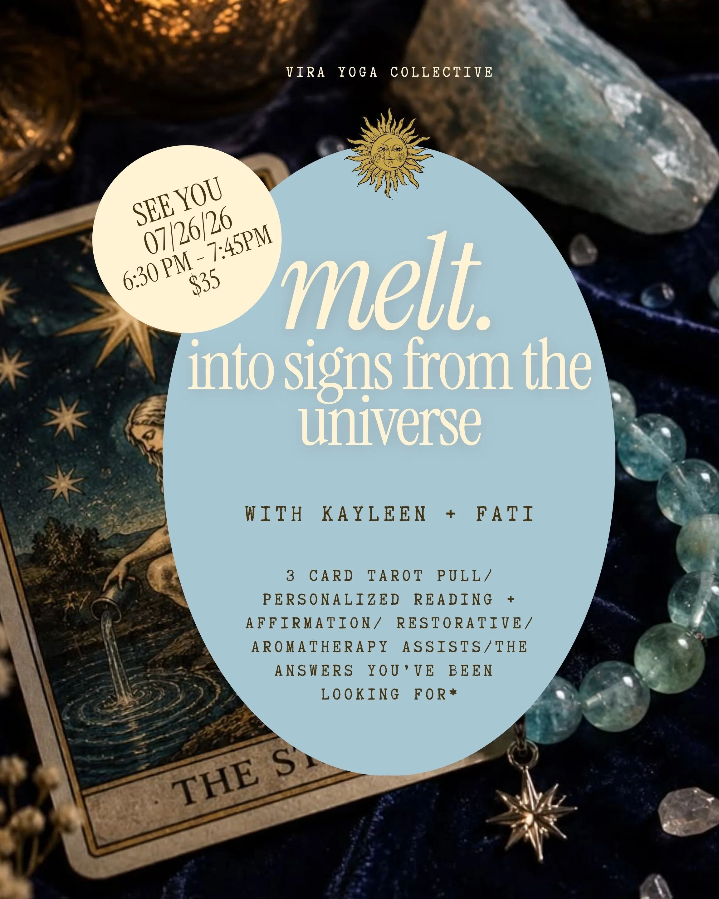 Melt, into signs from the universe 💌 ✨ ☁️