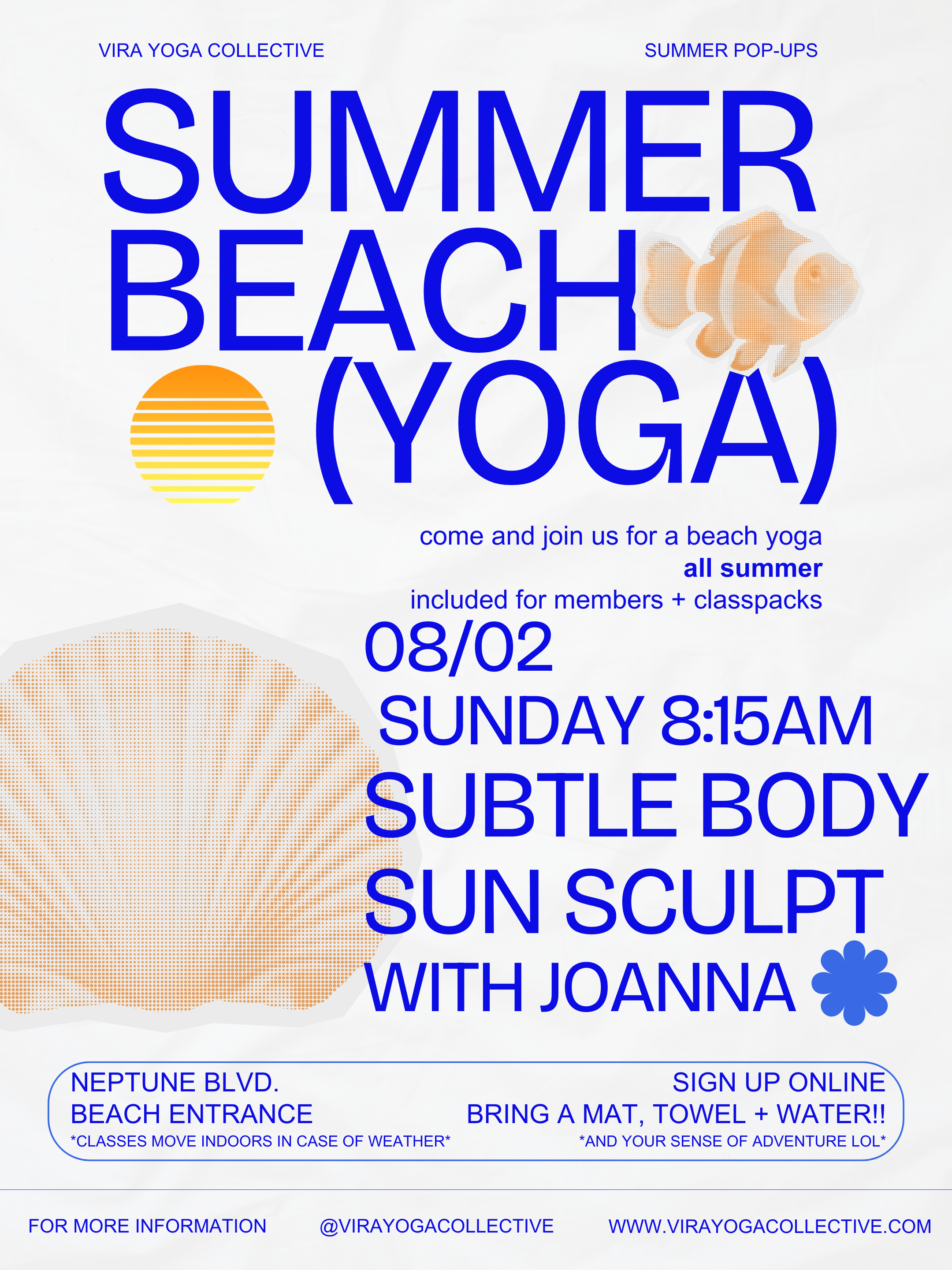 🌊 BEACH YOGA: Subtle Body Sun Sculpt 🤸☀️