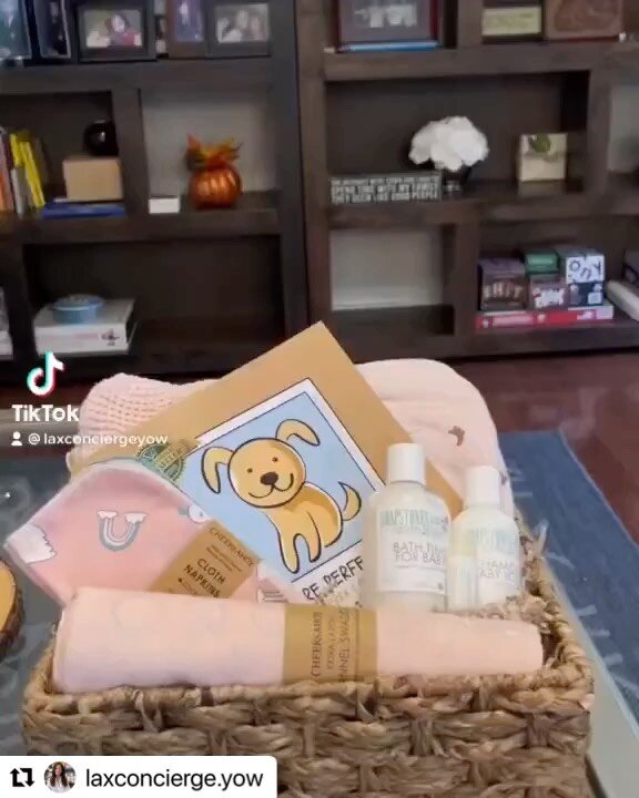 BABY SHOWER GIFT BASKETS 🥰🎁

#Repost @laxconcierge.yow 
・・・
Babies are a blessing.  This little blessing will be receiving this basket of locally made/acquired products that will most definitely be used, loved &amp; appreciated by both baby &amp; p