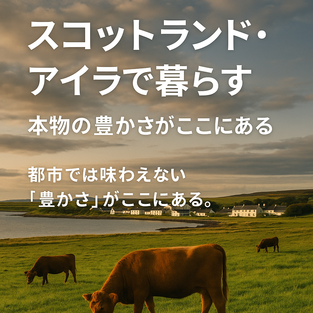 ほぼテク7月10日 スコットランドの小さな島に学ぶ、人生の“本当の豊かさ”とは?──ChatGPTで世界の暮らしを深掘りする方法