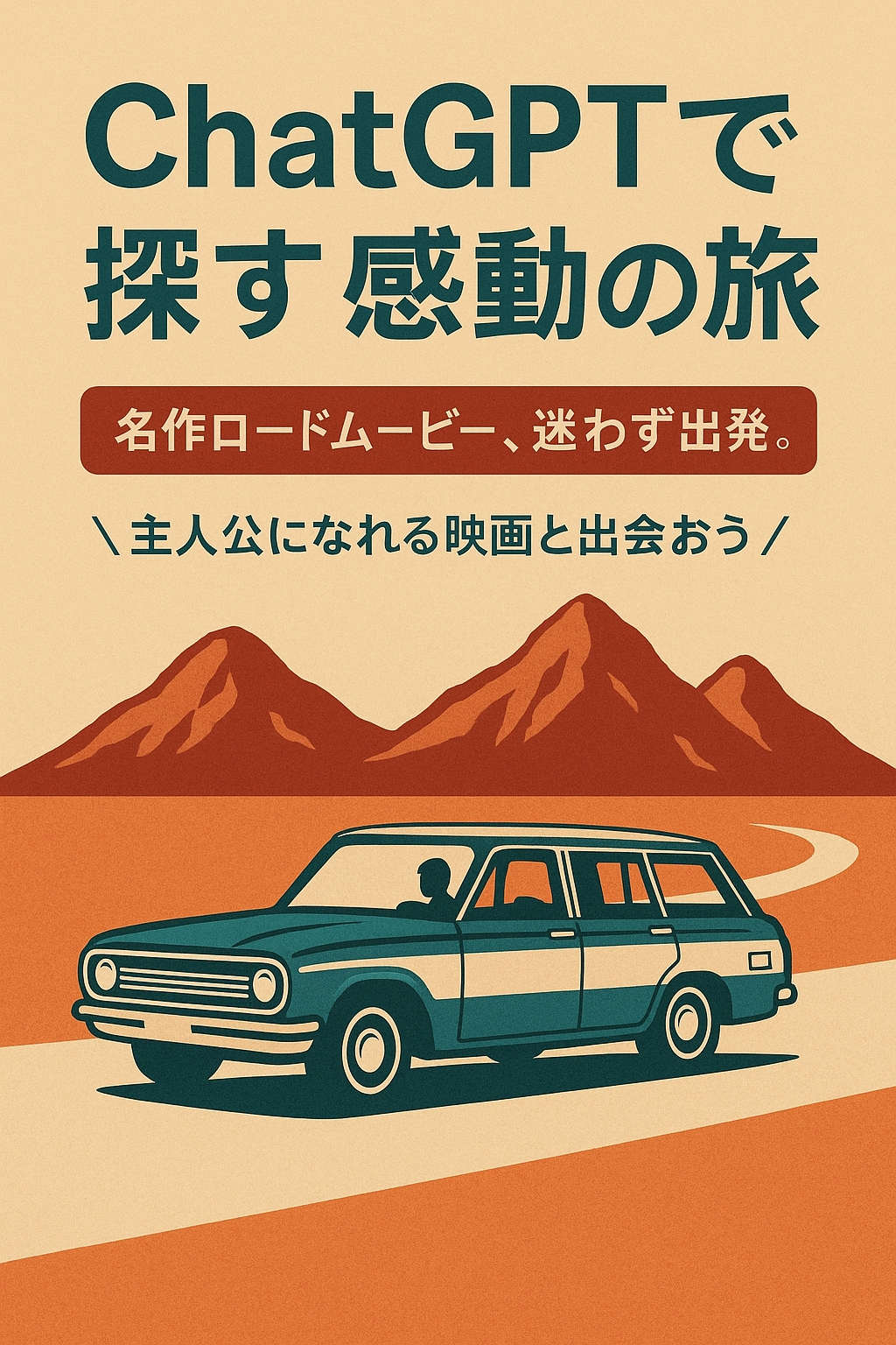 ほぼテク9月1日 【ChatGPTで発見!】心を揺さぶるロードムービーを主人公気分で楽しもう|探す手間をAIが解決