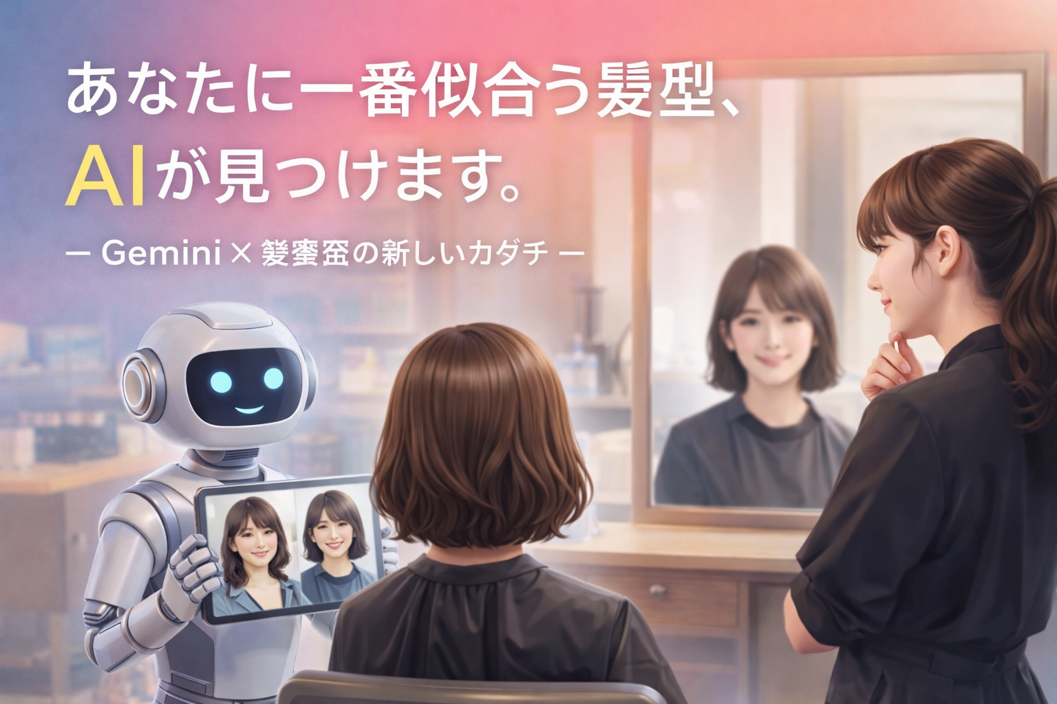 ほぼテク12月26日 美容室にもAI革命！Geminiが世界一のカリスマ美容師になる時代がやってきた
