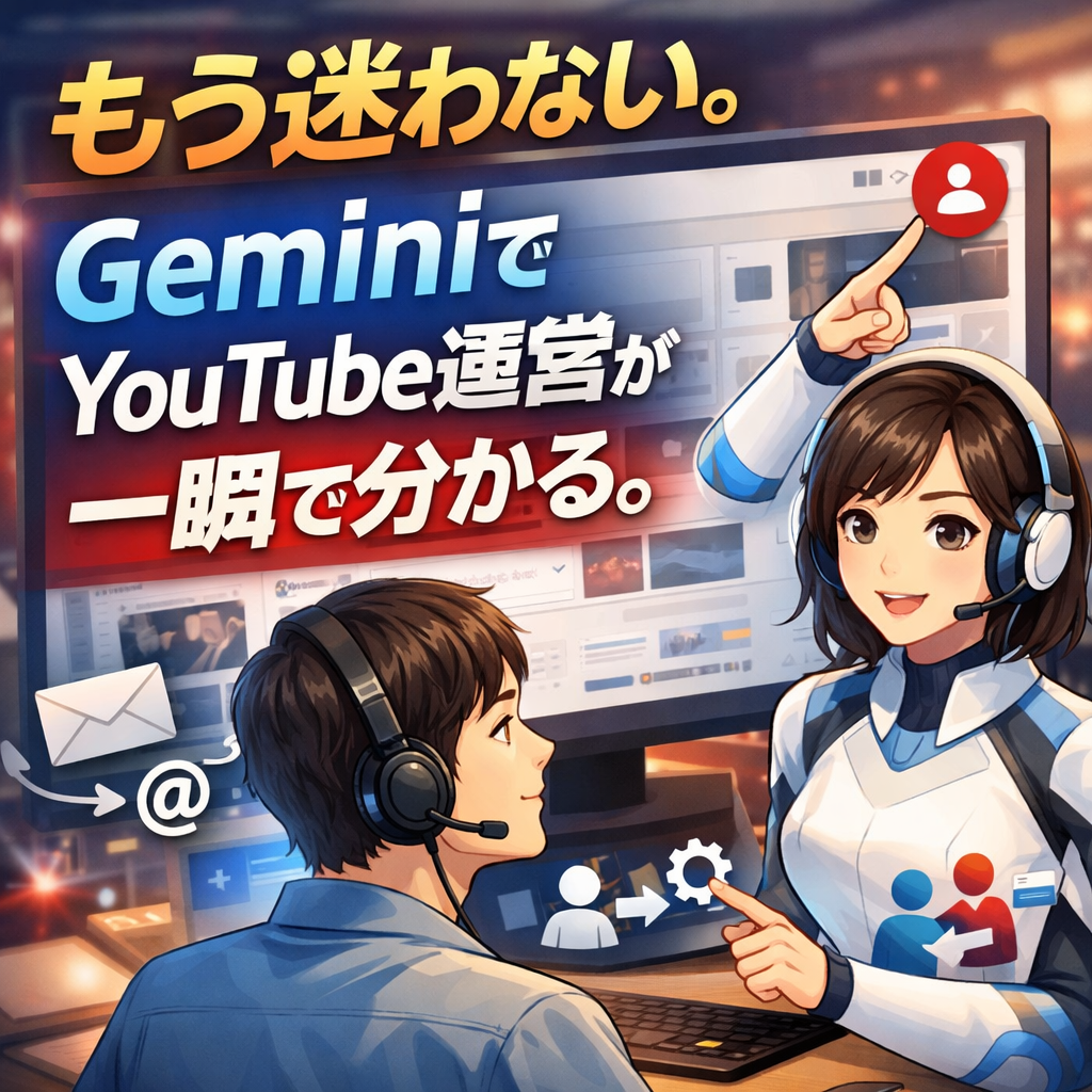 ほぼテク3月25日　【完全保存版】初心者でも迷わない！GeminiでYouTube運営を“迷子ゼロ”にする神プロンプト徹底解説