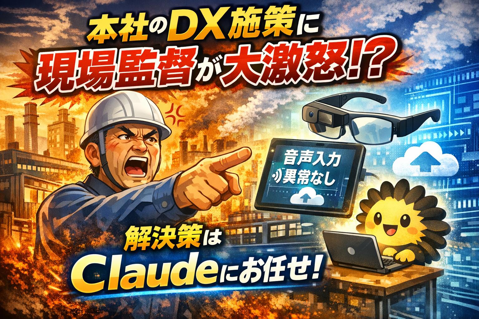 ほぼテク3月26日　【Claude活用】現場はなぜDXに反発するのか。製造業・建設業の“本音”をあぶり出すプロンプトを徹底解説