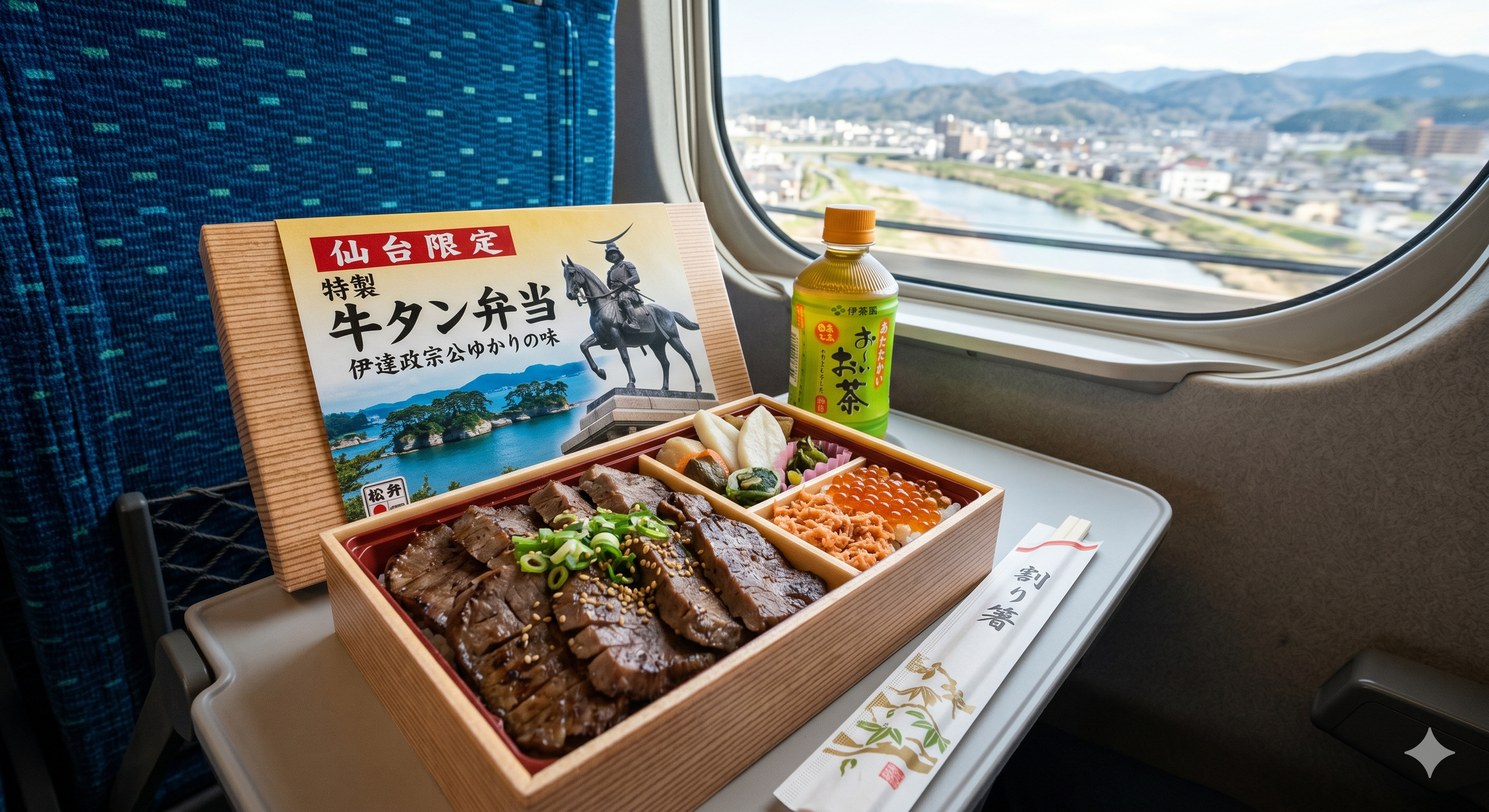ほぼテク4月14日 Geminiでここまでできる。仙台限定の豪華駅弁ビジュアルを生み出すプロンプト設計のコツを初心者向けに解説
