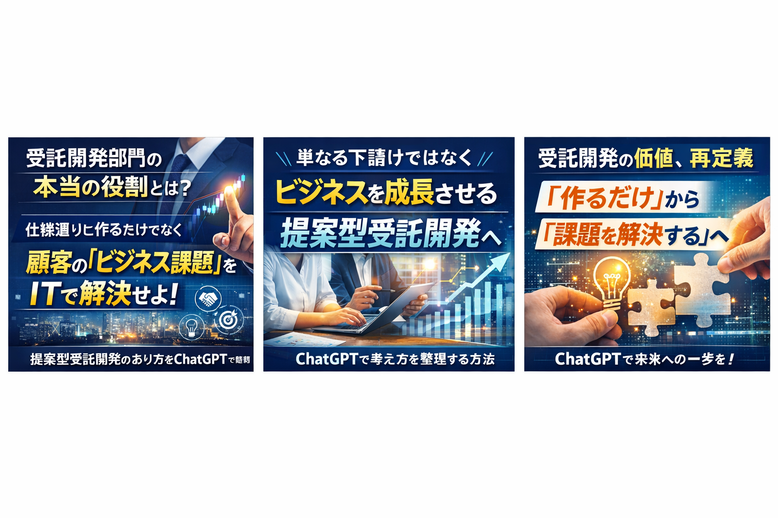 ほぼテク4月20日 受託開発部門の本当の役割とは？ 仕様どおりに作るだけではない、顧客の事業成長に貢献する“提案型開発”をChatGPTで整理する方法