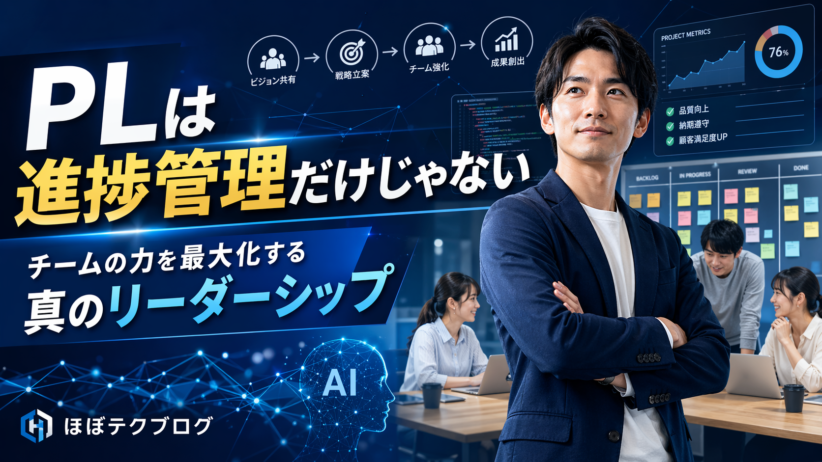 ほぼテク4月24日 PLは進捗管理だけではない。開発現場の成果を最大化する「真のリーダーシップ」を考える