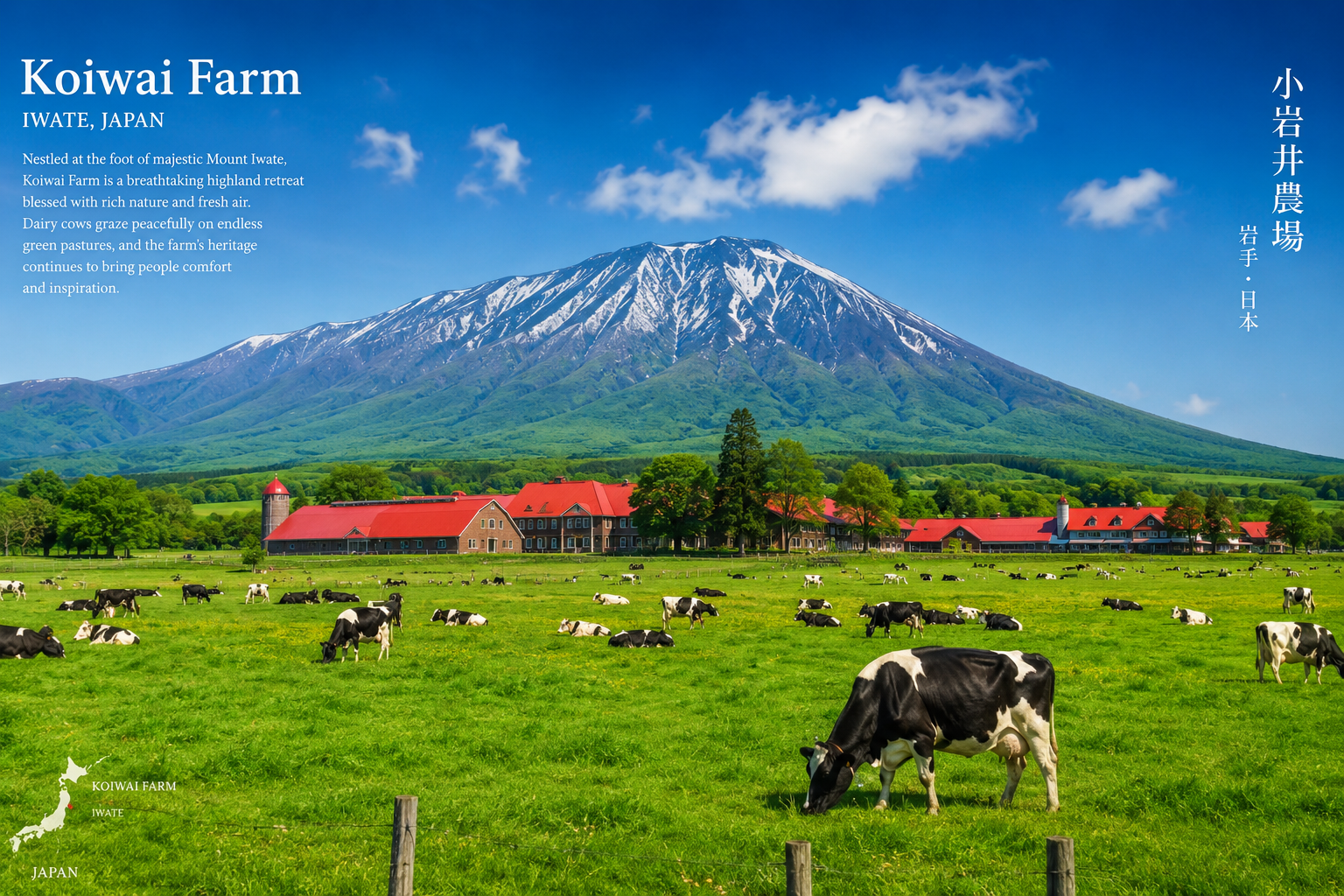 ほぼテク6月15日 ChatGPTで“日本の絶景”を一瞬で描く！小岩井農場プロンプトが教えてくれるAI画像生成のコツ