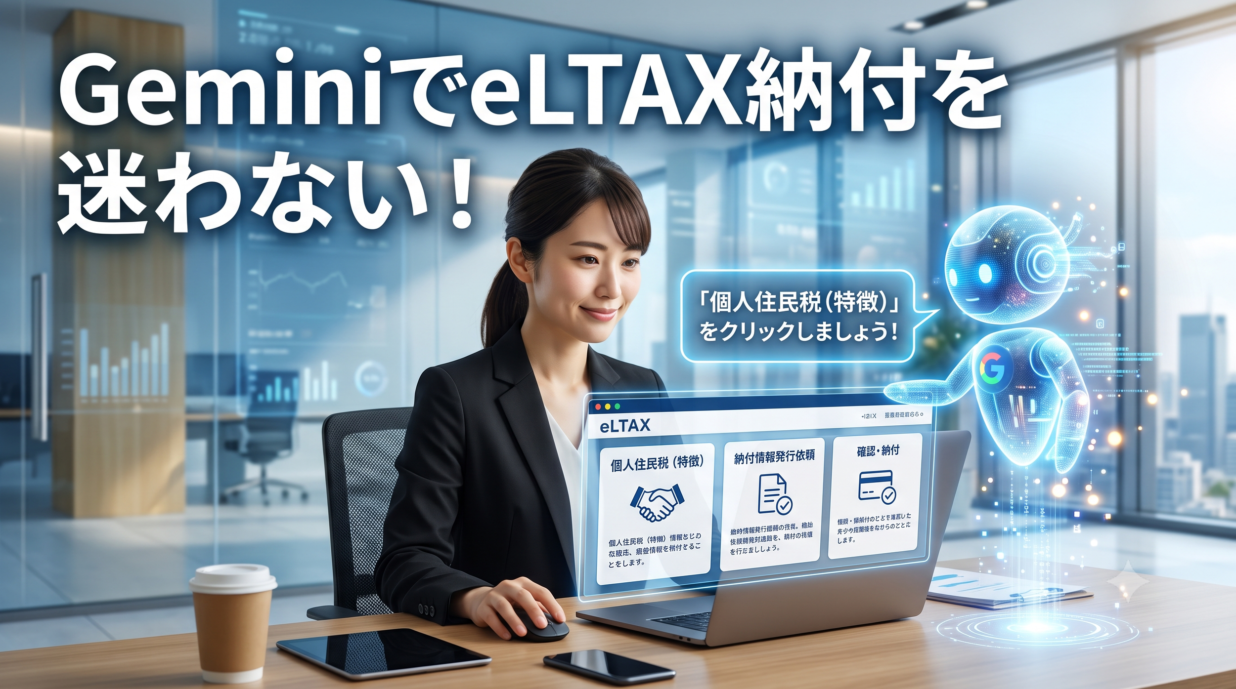 ほぼテク7月9日 GeminiでeLTAXの住民税特別徴収を迷わず進めるプロンプト活用術