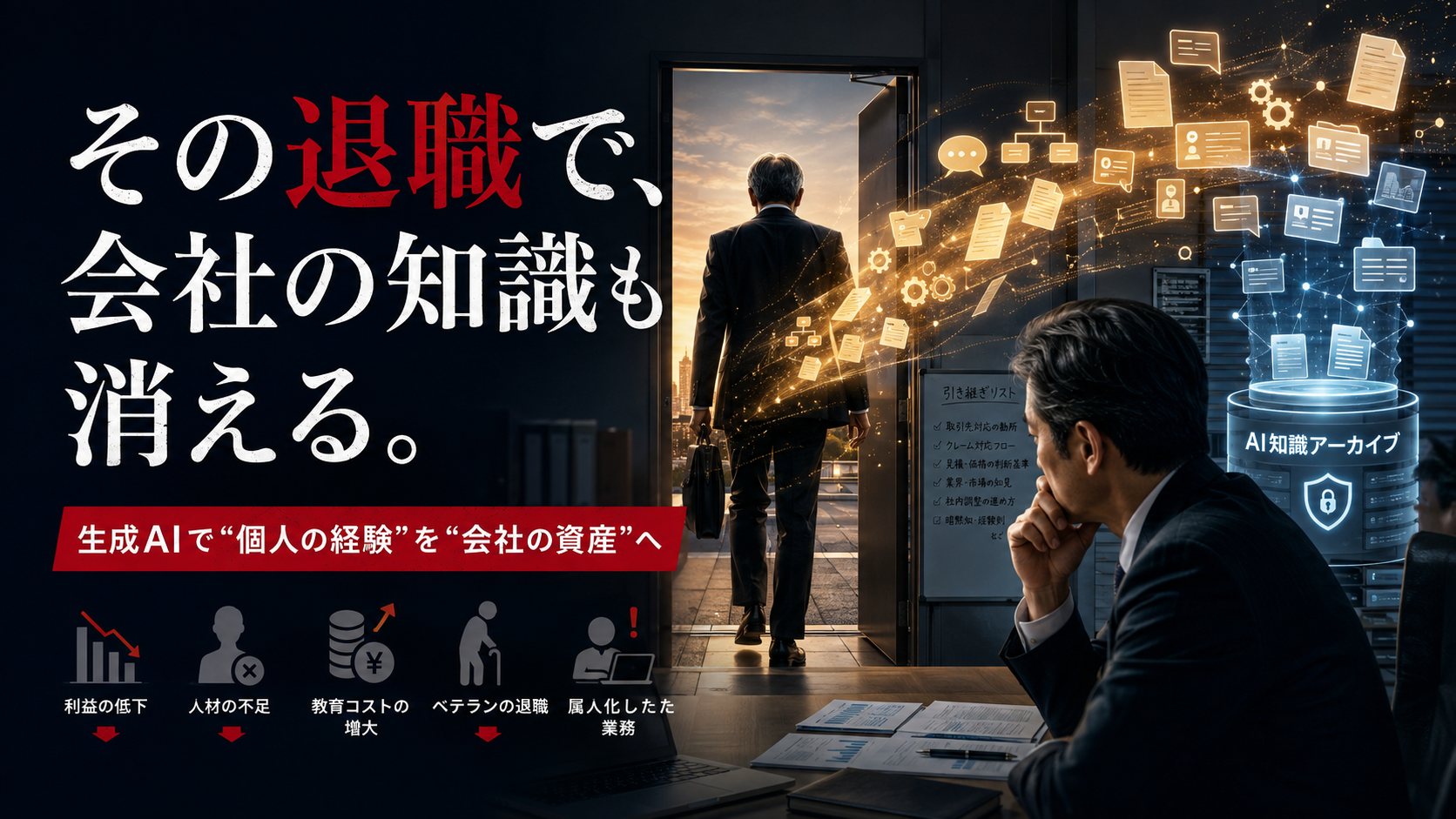 ほぼテク8月3日 社長、その利益は「社員の頭の中」に眠ったままで大丈夫ですか？
