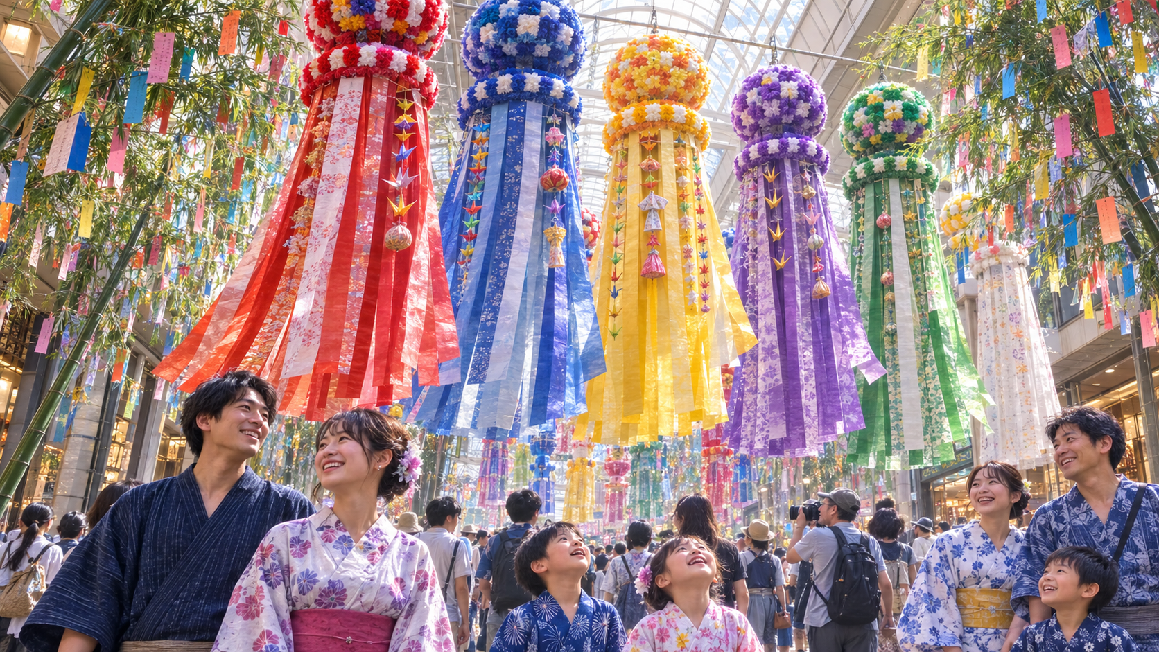 ほぼテク8月7日 ChatGPTで仙台七夕まつりを超高精細に再現！フォトリアル画像生成プロンプトを徹底解説