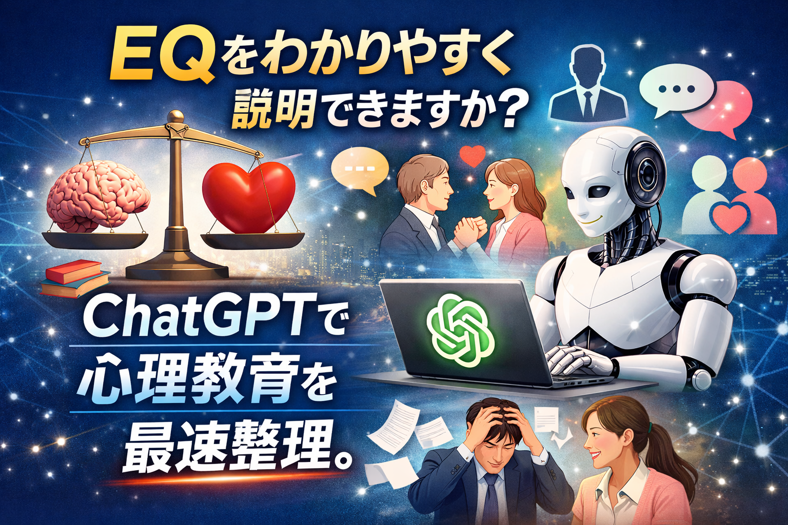 ほぼテク2月23日 【保存版】EQ（感情知能）をわかりやすく説明するプロンプトの威力とは？