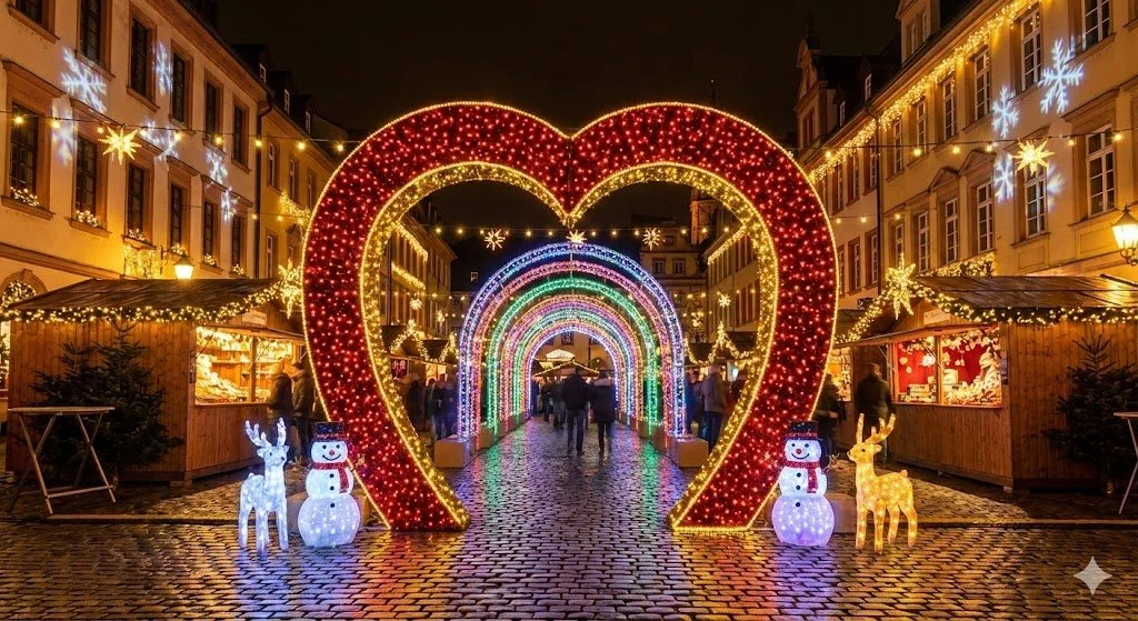 ほぼテク12月23日 【保存版】Geminiで作る！幻想的で華やかなクリスマスマーケットの演出術