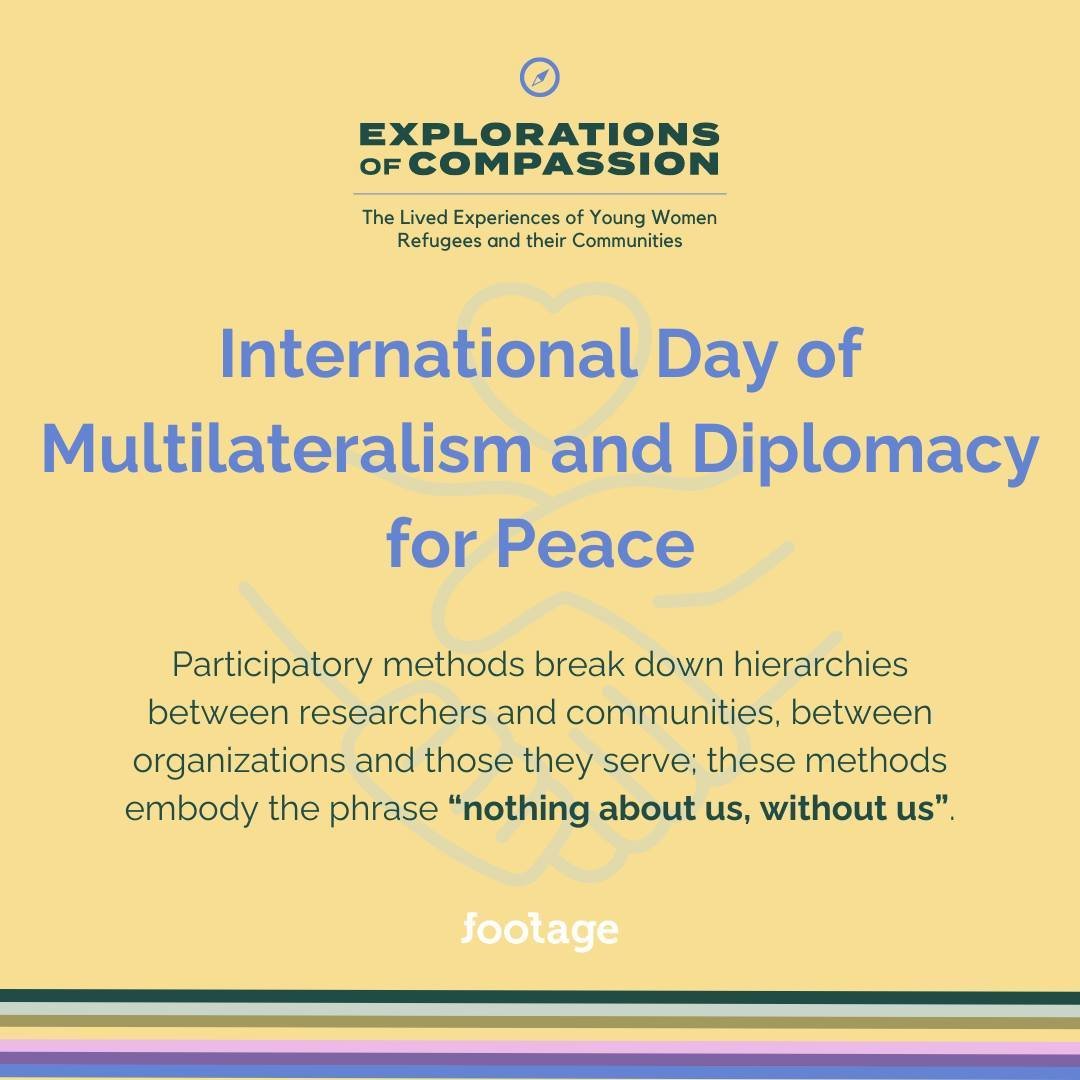 Compassion, connection, and community lie at the heart of multilateralism and diplomacy for peace. In the refugee context, it's not just about offering a safe haven; it's about addressing the holistic needs of refugees&mdash;physical, emotional, and 