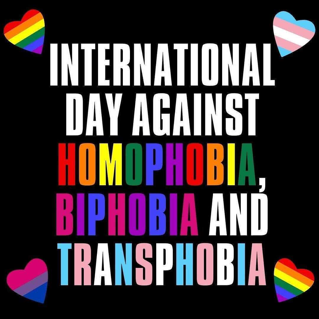 🏳️&zwj;🌈🏳️&zwj;⚧️Pushing forward to create a world full of love, diversity, and equality! Happy IDAHOBIT! 🏳️&zwj;⚧️🏳️&zwj;🌈

The International Day Against Homophobia, Biphobia, and Transphobia (IDAHOBIT) is observed on May 17th each year. This 