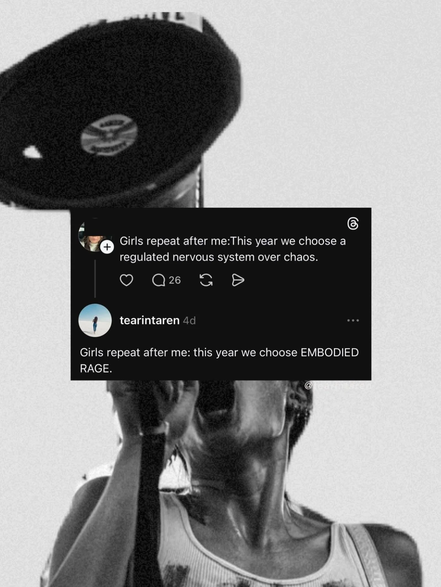 can we please stop this nonsense about how spiritual people don&rsquo;t get angry, or how anger doesn&rsquo;t help? 

anger is not bad. intensity isn&rsquo;t bad. being fucking outraged at what is happening in our world is not bad. it means your aliv