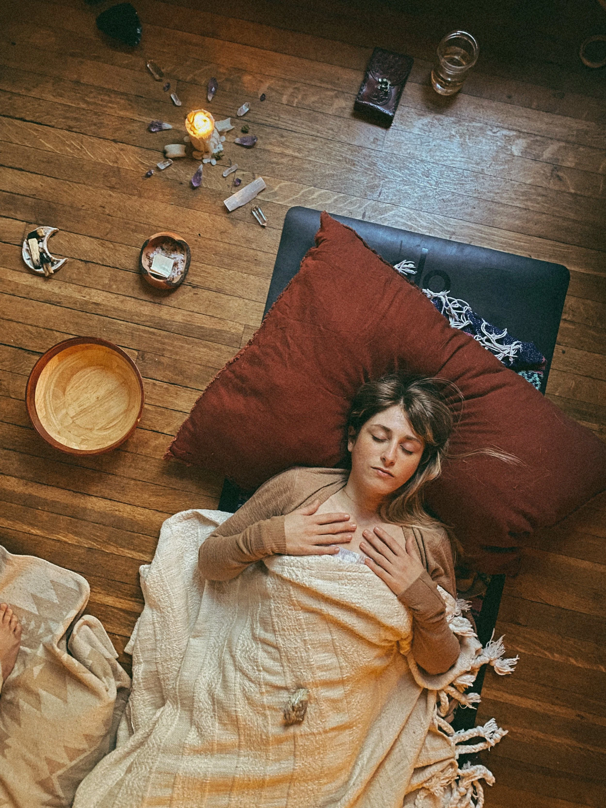 Trauma-informed breathwork supporting nervous system regulation and embodied healing