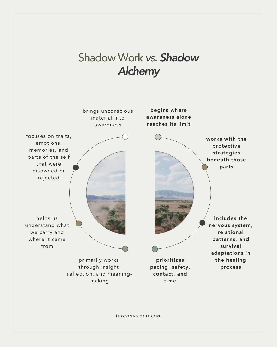shadow alchemy vs shadow work, the difference between shadow work and shadow alchemy