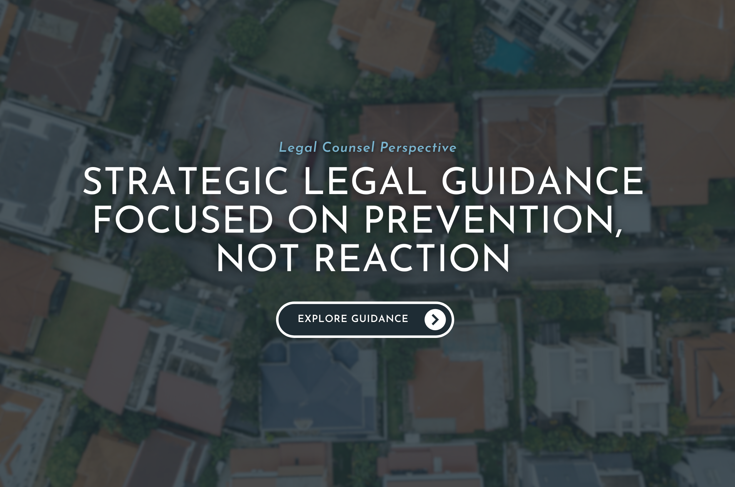 Legal insights and guidance from our counsel team designed to educate, inform and mitigate risks before disputes escalate