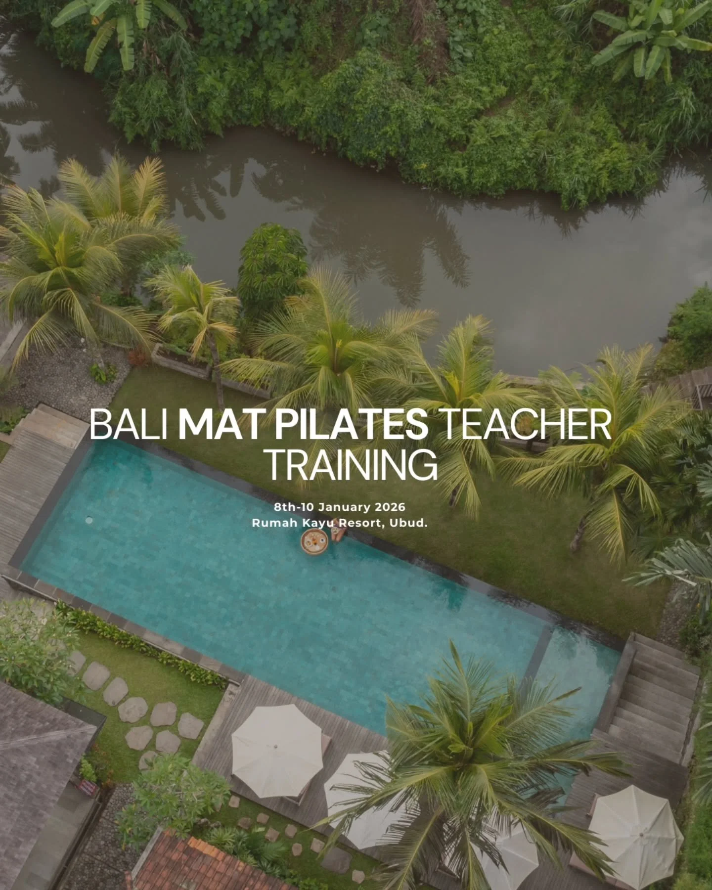 Make 2026 your best year yet + a trip to Bali to start your Pilates Instructor Journey.

You heard we're going to Bali in January for our sold out Internationally Accredited 150 hour Reformer Pilates Instructor Training Course. We thought we would ma