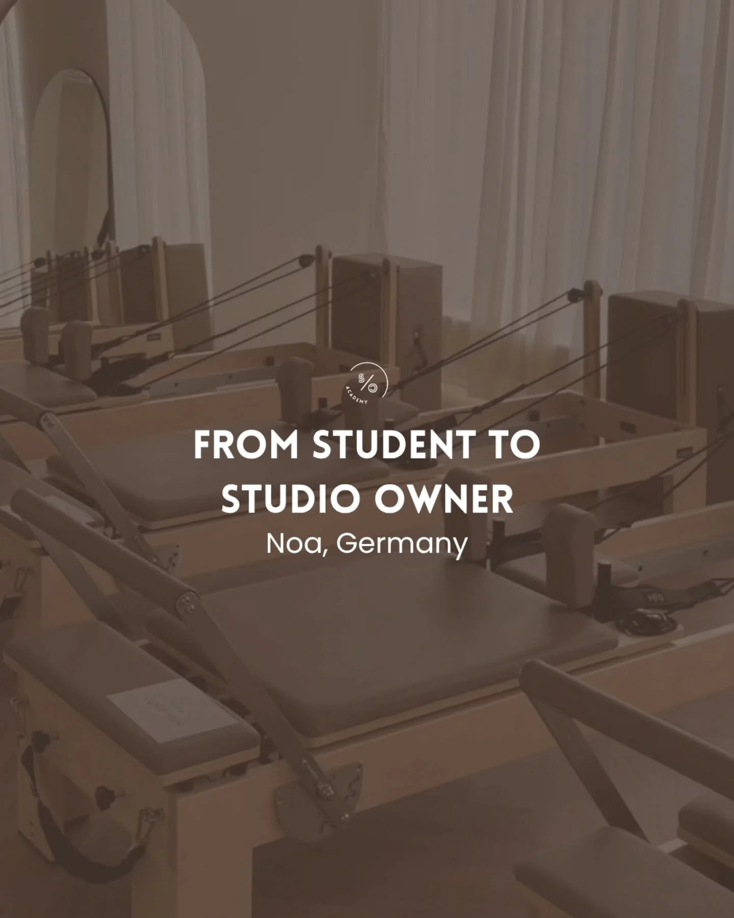 We love to see our students succeeding all around the world 🌎 

Our amazing student, Noa, reached out to share her beautiful creation @soulstudio.hd , a boutique 8 reformer pilates studio that she's just opened in Germany and we couldn't be any more