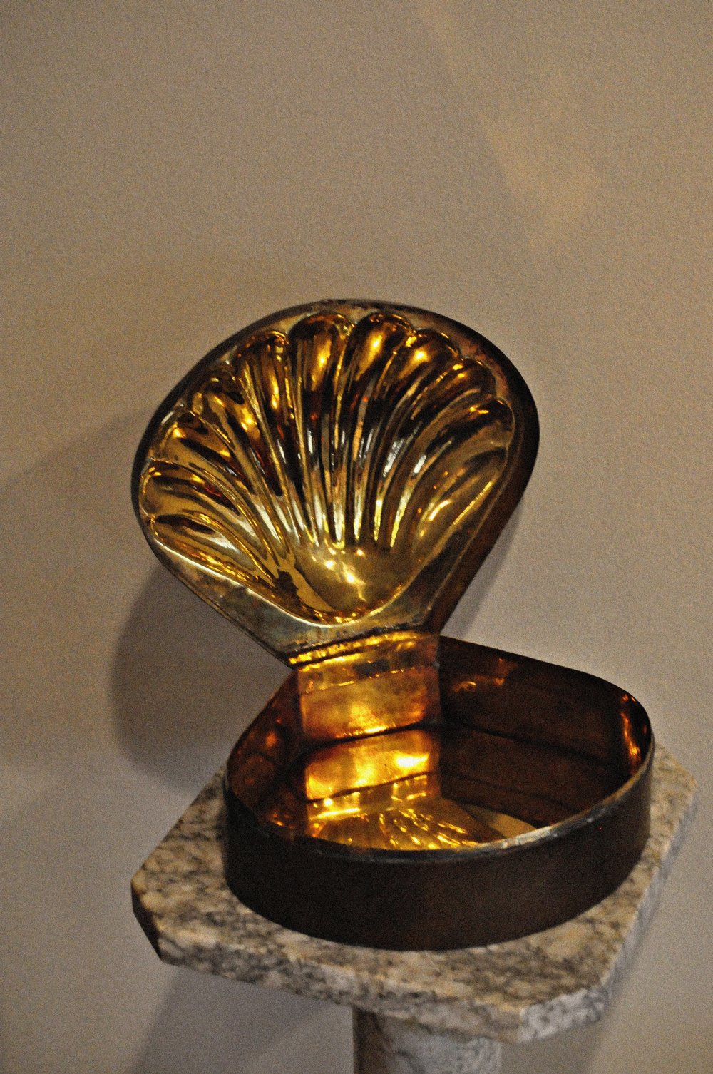 Vintage Mid-century Modern Brass Clam Shell Box | Seashell Brass Trinket  Box — Mi Casita Collection