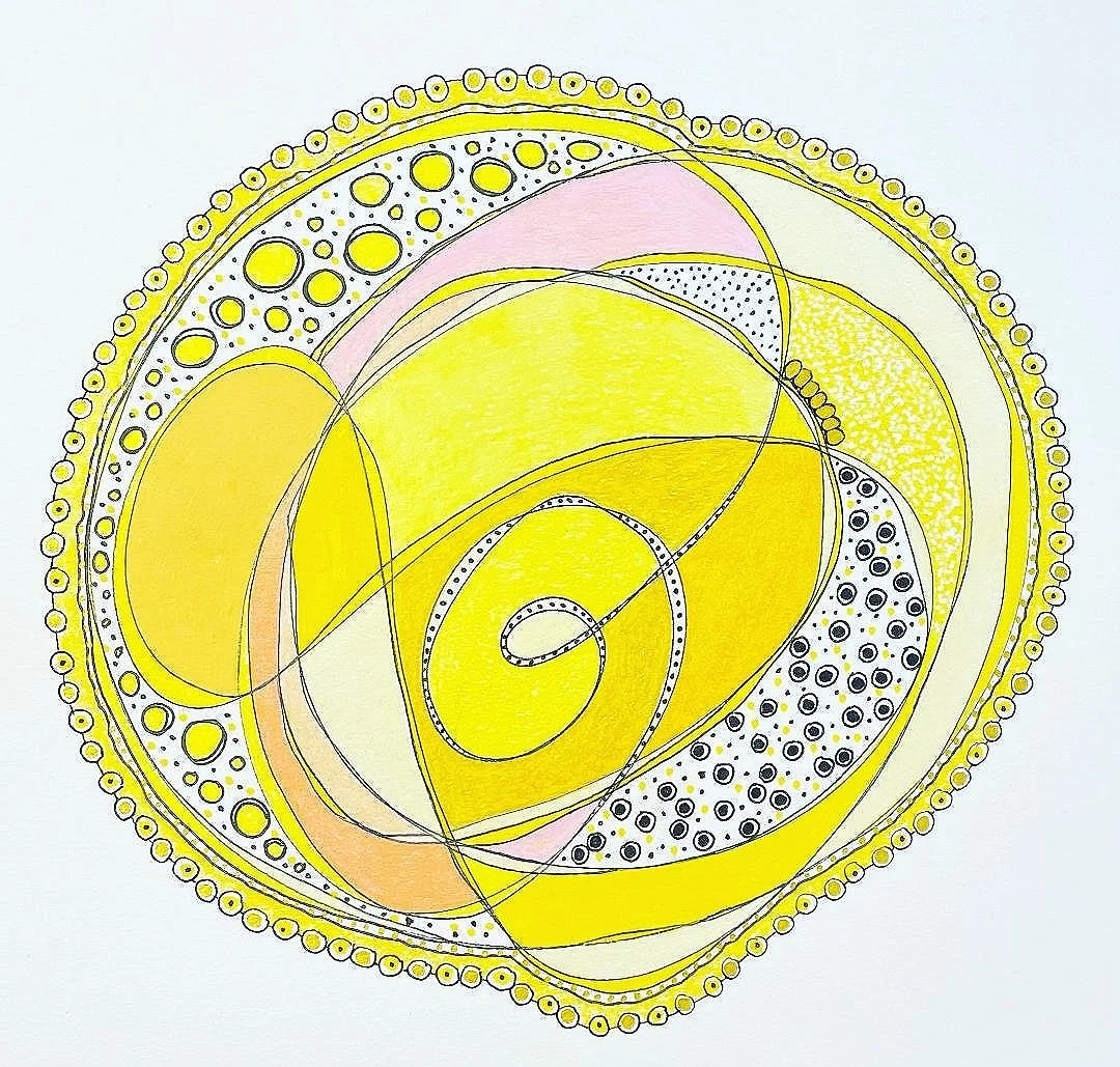 Carry Your Own Sun 17.5 X 17.25 (Archival Matting & Maple Frame) REDUCED to $200 (SPECIAL SALE OFFERING)