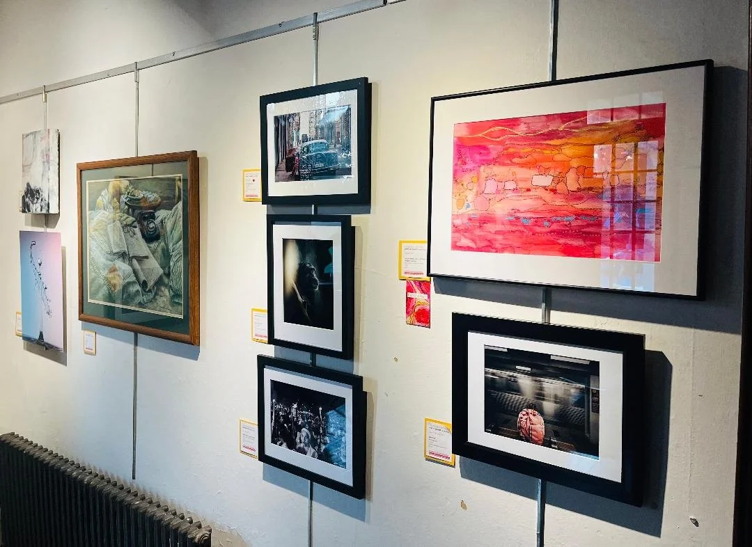 4th Fridays at The Dole (Crystal Lake IL) Juried -- Love is a Golden Thread of Lightning (far rigt top) (Encore Presentation) -- July 2026