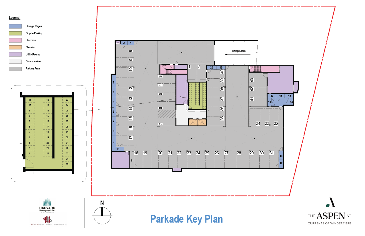Building Floor Plans (incl Parkade)