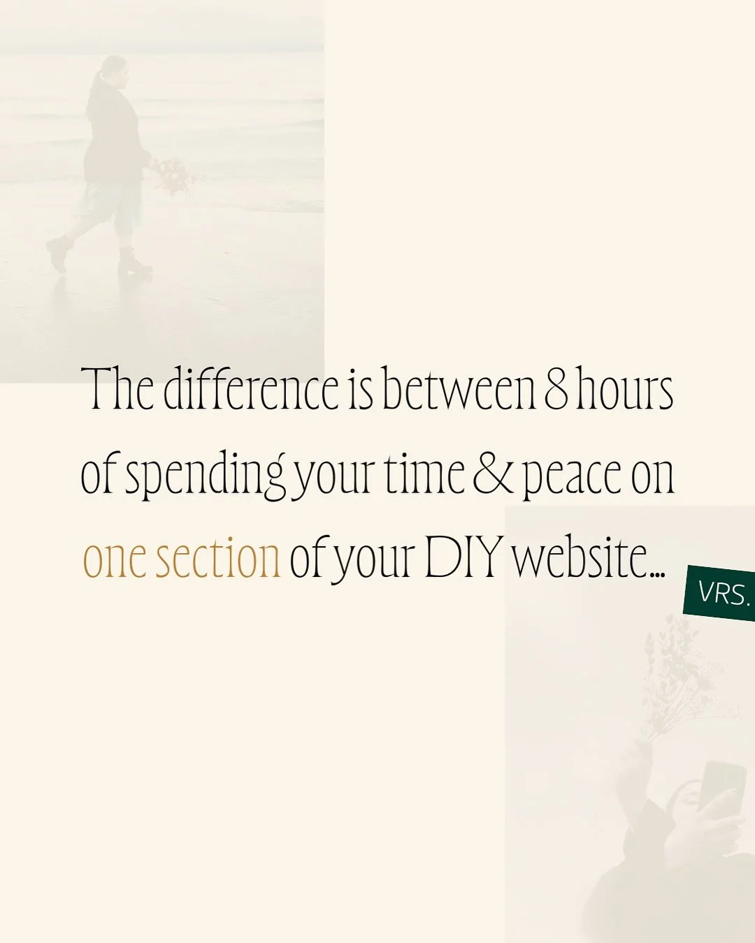 I&rsquo;ll take your website from:&nbsp;
&ldquo;I threw this together because I know I need it&rdquo;&nbsp;

TO

&nbsp;&ldquo;This is who I am, who I serve, and how you can book with me&rdquo;.&nbsp;⚡️

Message me to get on a Discovery Call. 🥂
It&rs