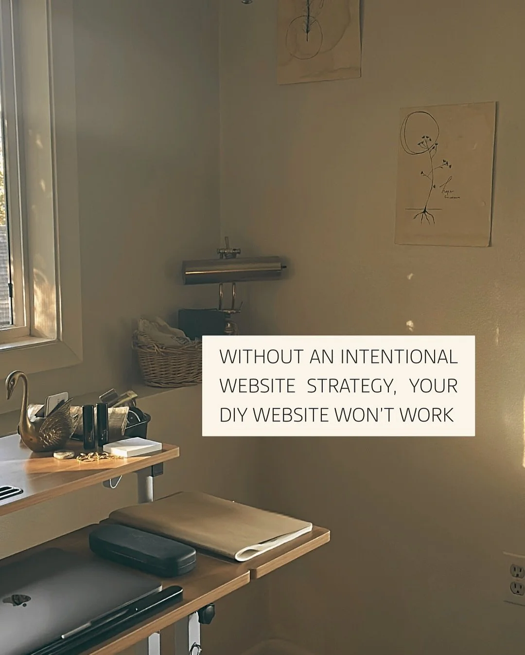 Having a website is better than no website, but intentional strategy sets you apart from real competition, 
not just from the ones that don&rsquo;t have their website yet. 

Message me for a link to my Aligned Website Strategy Guide to add to your DI