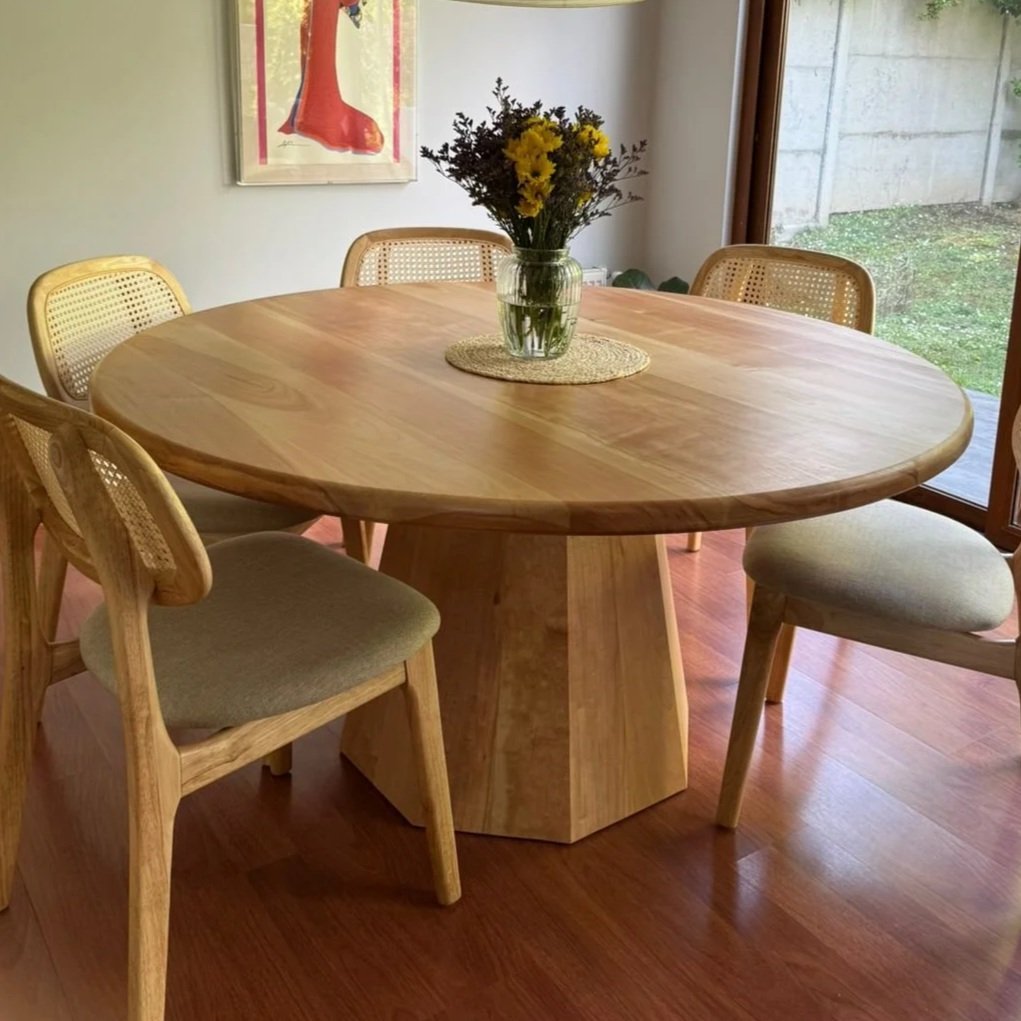 Mesa de comedor redonda Lenga - BN