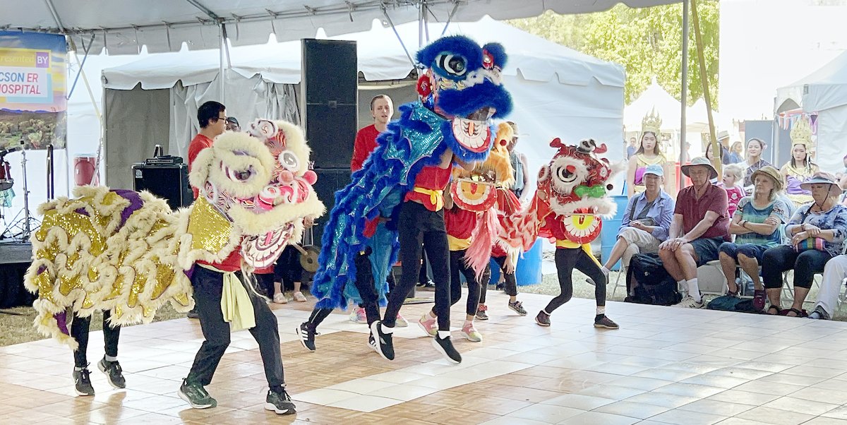Tucson Chinese Lion Dance Troupe at Tucson Meet Yourself 2023 6.jpg