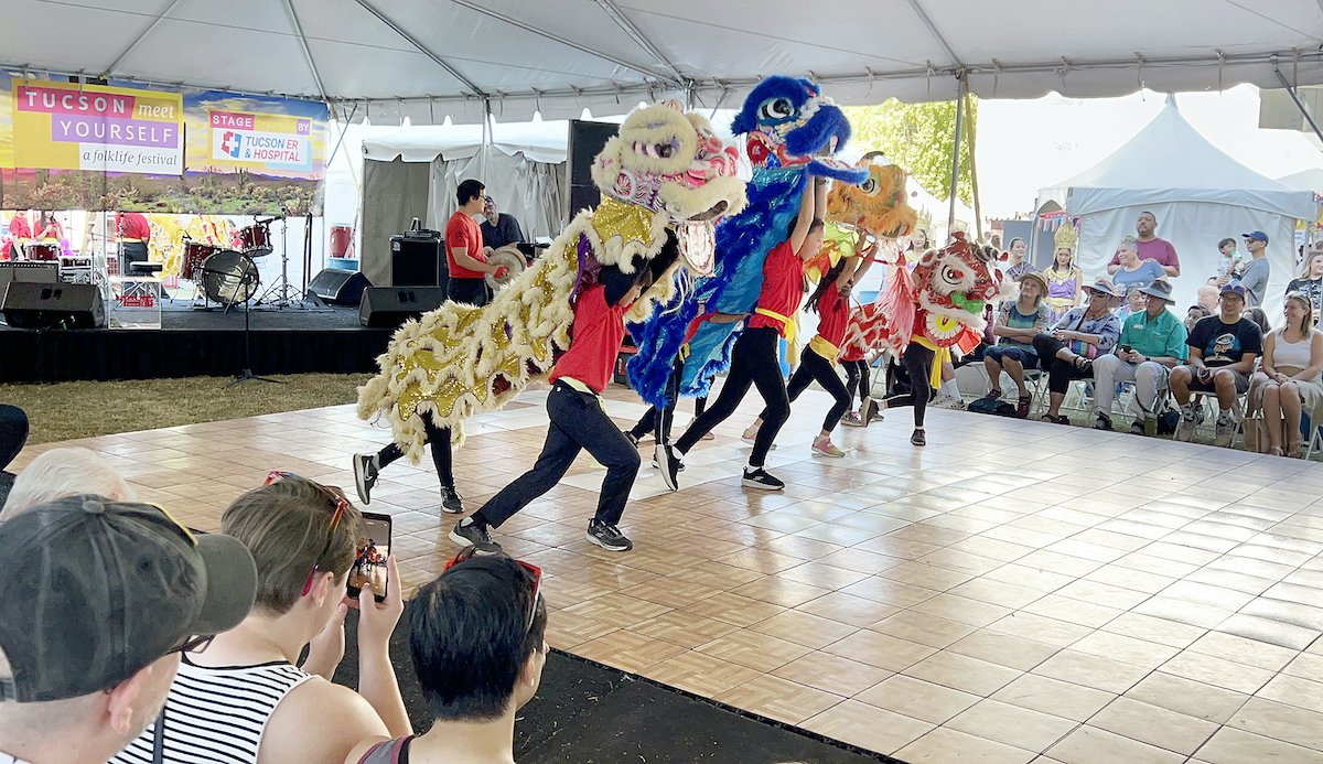 Tucson Chinese Lion Dance Troupe at Tucson Meet Yourself 2023 10.jpg