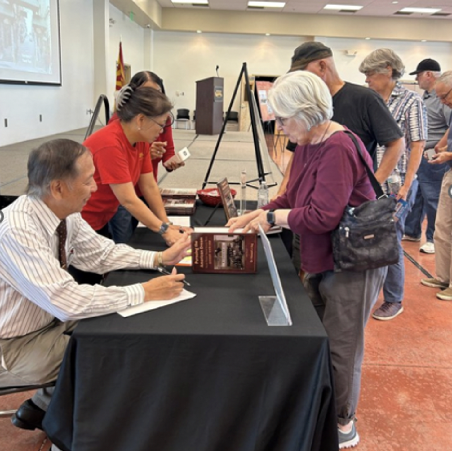 Grocery Store Bus Tour Presentation, Book Selling, and Signing - November 1, 2025