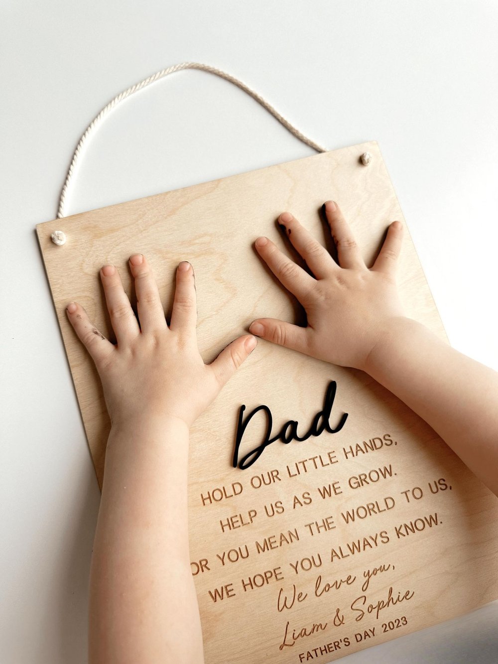 Little Handprints Father's Day gift — Love Leighton