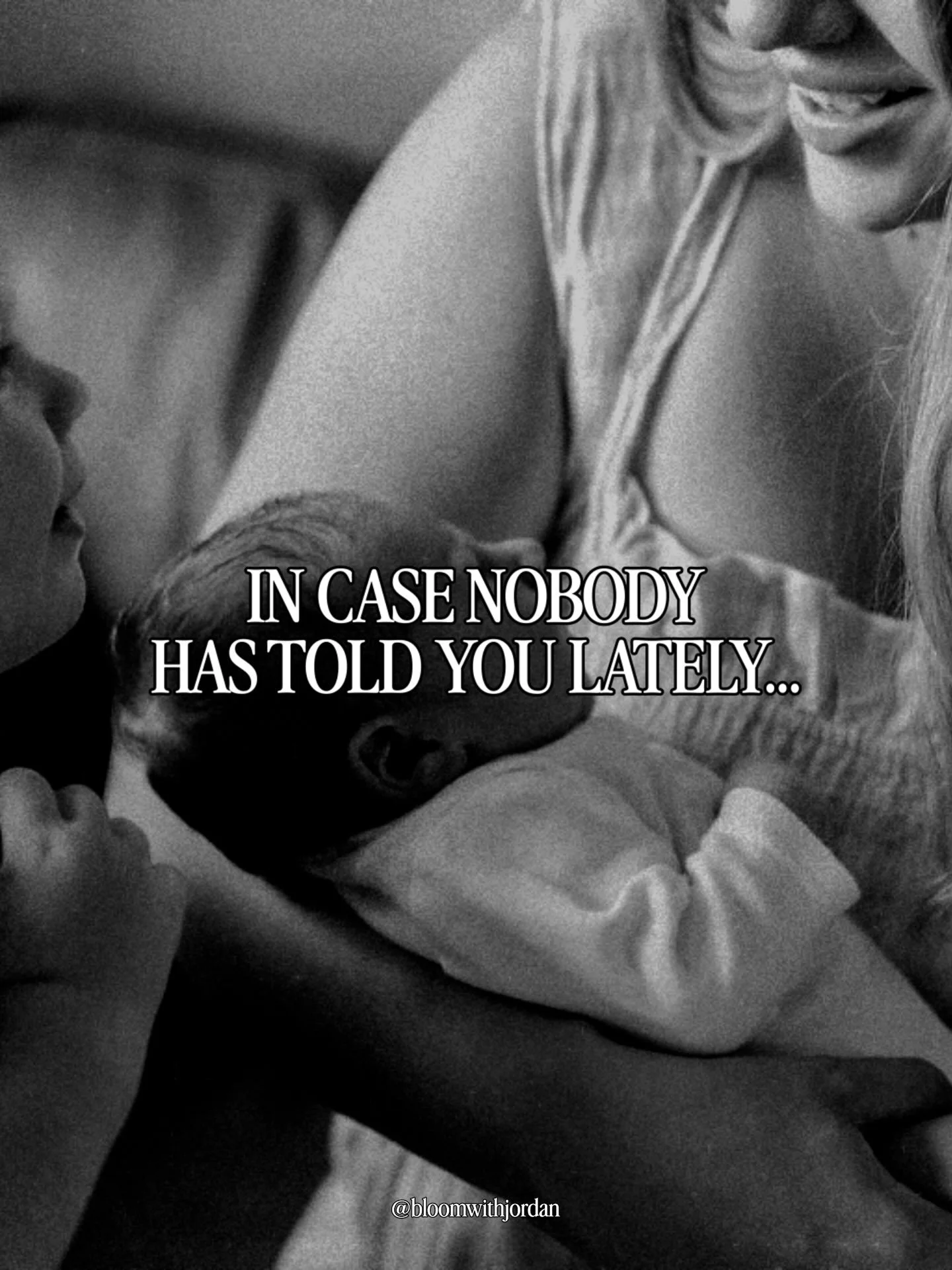 In case nobody has told you lately 🤍

💌 Send this to a mom you want to make sure feels seen and appreciated ❤️

#motherhood #momlife #postpartum #postpartumsupport #toddlermom