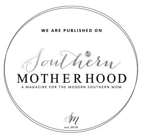 published as portrait photographer in southern motherhood blog