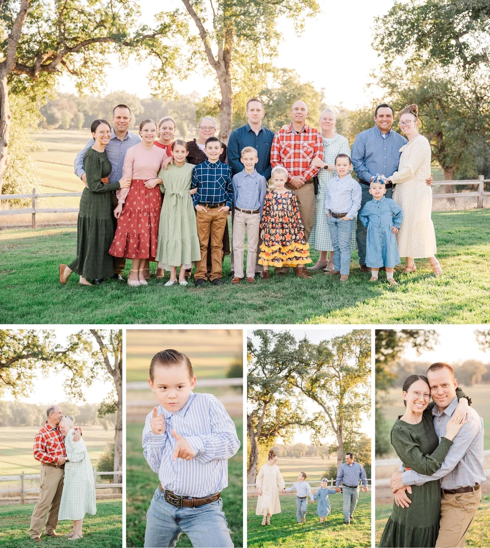 Little Bear Creek Ranch Extended Fall Family Session — Jen Peterson ...