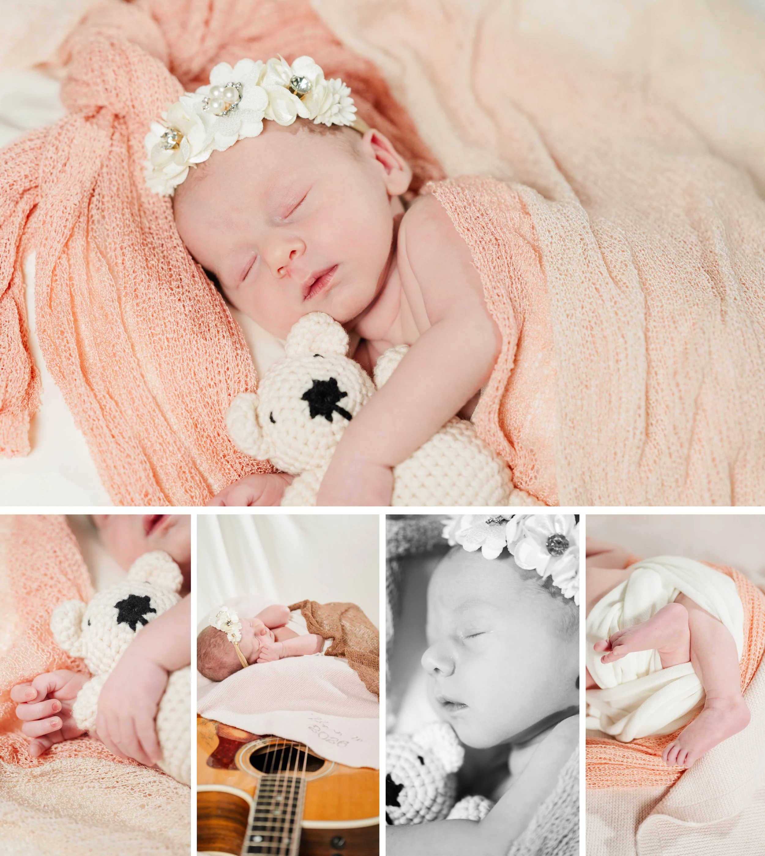 A Cozy Lifestyle Newborn Session at Home