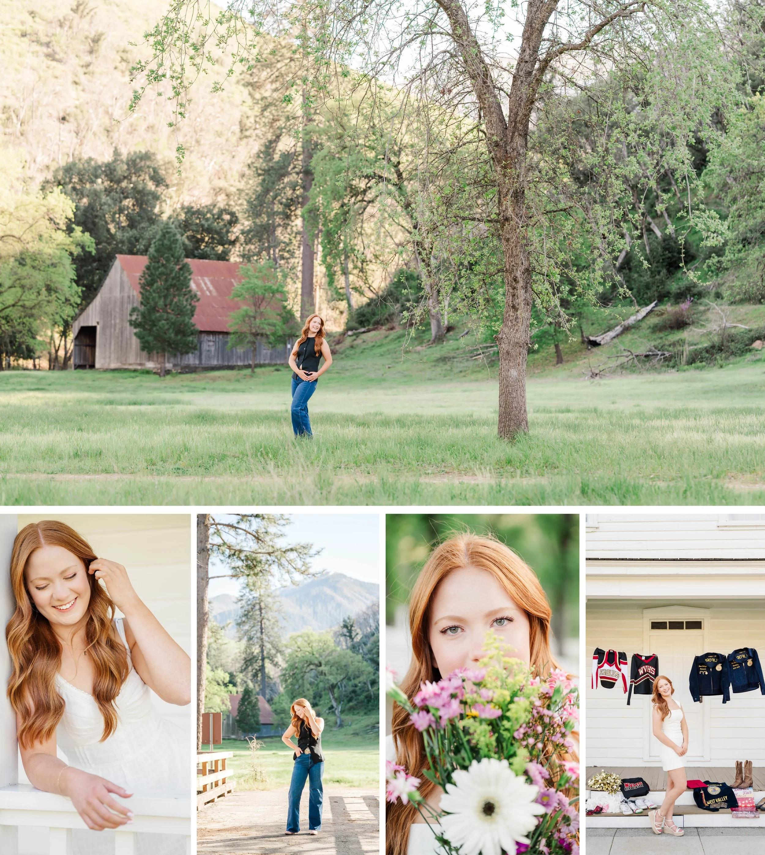 A Radiant Senior Session at the Camden House