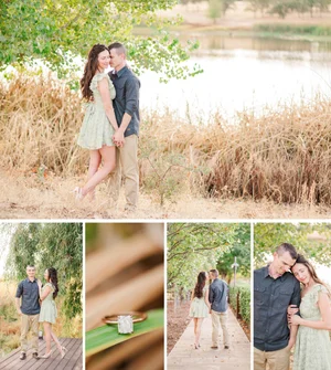 Lema Ranch Trail Engagement Session | Michelle + Jason — Jen Peterson
