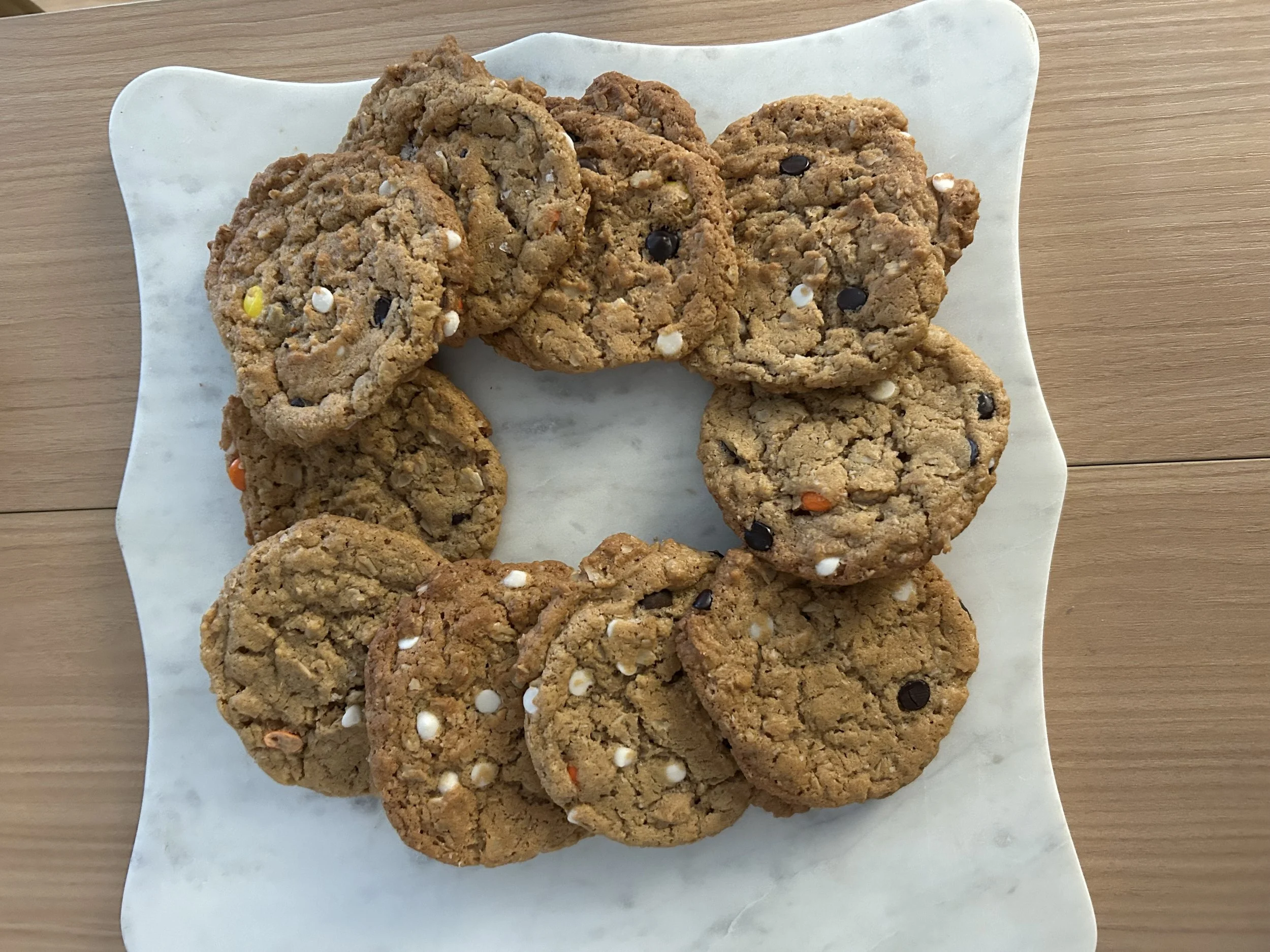 Reese’s Pieces Monster Cookies